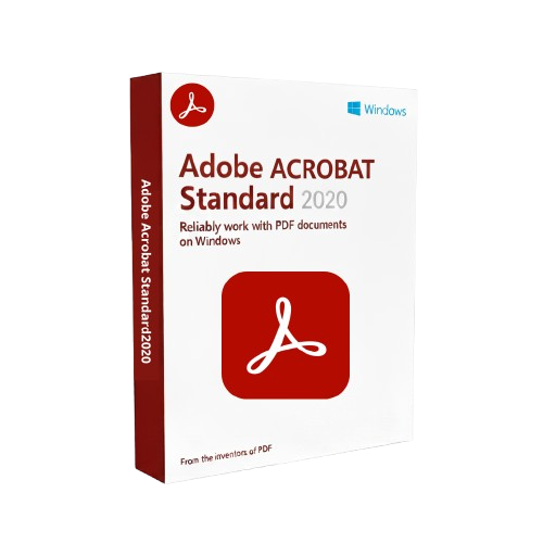 Adobe Acrobat Standard 2020 | 12 Maanden | 1 PC | Licentie